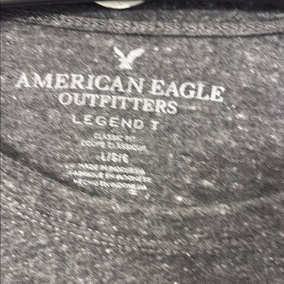 American Eagle Outfitters Gray Long Sleeve Tee Size LG - Picture 2 of 7
